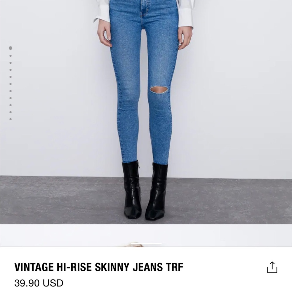zara skinny jeans